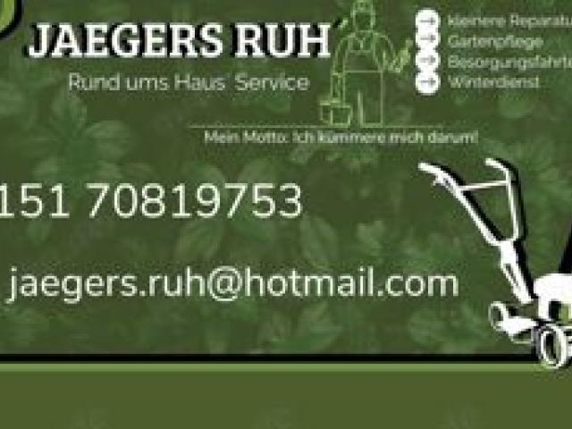 Gartenpflege, Jaegers Rund ums Haus, Hausmeisterservice - 1